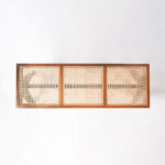 Galaxy Art Natural Cane Accent Bench - Image 3