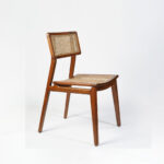 Galaxy Art Teakwood and Cane Dining Chair