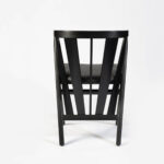 Galaxy Art Noir Teakwood Dining Chair - Image 2