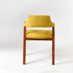 Galaxy Art Modern Contempo Teakwood Dining Chair - Image 3