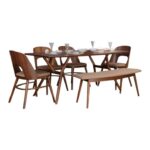 Galaxy Art Teakwood Elegance Dining Set - Image 2