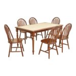 Galaxy Art Regal Teakwood Dining Set - Image 2