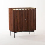 Galaxy Art Kites Teakwood Bar Unit - Image 2