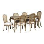 Galaxy Art Essence Teak Wood Dining Set - Image 5