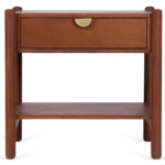 Galaxy Art Serenity Oak Bedside Table - Image 2
