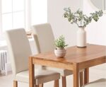Galaxy Art Elegance Teak 4 Seater Dining Set - Image 2