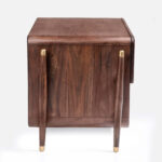 Galaxy Art Navah Teak Wood Bedside Table - Image 4