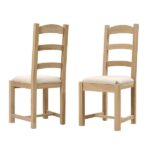 Galaxy Art Serenity Teak Round Dining Set with Four Chairs - Image 5