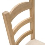 Galaxy Art Serenity Teak Round Dining Set with Four Chairs - Image 6