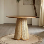 Galaxy Art Harmonious Design Rattan Dining Table Set - Image 3
