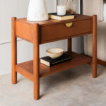 Galaxy Art Serenity Oak Bedside Table - Image 5