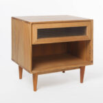 Galaxy Art Paolo Modern Oak Bedside Table - Image 2