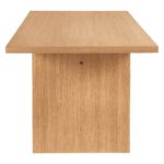 Galaxy Art Elegance 8 Seater Teak Dining Set with 4 Chairs and a Bench - Image 4