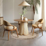 Galaxy Art Harmonious Design Rattan Dining Table Set - Image 2