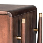 Galaxy Art Navah Teak Wood Bedside Table - Image 8