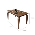 Galaxy Art Elegance Classic 6 Seater Dining Set - Image 4