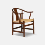 Galaxy Art Teakwood Weave Accent Arm Chair - Image 2