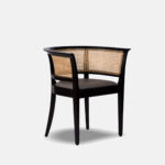 Galaxy Art Cane Accent Arm Chair