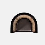 Galaxy Art Cane Accent Arm Chair - Image 3