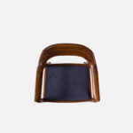 Galaxy Art Teakwood Natural Finish Arm Chair - Image 3