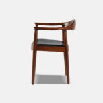 Galaxy Art Luxe Leather Seated Dining Chair - Image 2