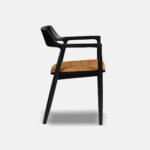 Galaxy Art Luxe Wooden Dining Chair - Image 3