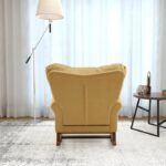 Galaxy Art Artisan Teakwood Double Rocking Chair (Set of 2) - Image 4