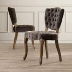 Galaxy Art Velvet Luxury Parsons Chairs (Set of 2) - Image 4
