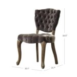 Galaxy Art Velvet Luxury Parsons Chairs (Set of 2) - Image 10