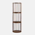 Galaxy Art Handcrafted Royal Teak Bedside Table - Image 3