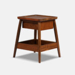Galaxy Art Handcrafted Teak Zenith Bedside Table - Image 3
