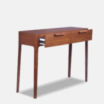 Galaxy Art Teakwood Elegance Console Table with Dual Drawers - Image 3