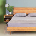 Galaxy Art Paolo Modern Oak Bedside Table - Image 3