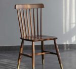 Galaxy Art Linear Teak Wood Rectangle Dining Set 4 Seater - Image 7