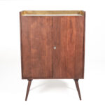 Galaxy Art Scandi Teakwood Bar Unit - Image 2