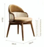 Galaxy Art Harmonious Design Rattan Dining Table Set - Image 4