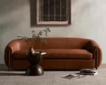 Galaxy Art Premium Carmine Leather Sofa