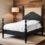 Galaxy Art Royal Sheesham Poster Bed