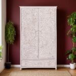Galaxy Art Modern Sheesham Artisan Wardrobe