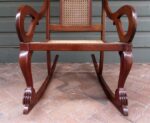 Galaxy Art Mahogany Bliss Cane Rocking Chair - Image 5