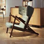 Galaxy Art Essence Wood and Fabric Armchair - Image 4