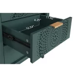 Galaxy Art Elegant 3-Drawer Carved Dresser - Image 4