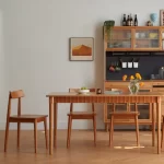 Galaxy Art Arvin Cherry Wood Dining Table - Image 3