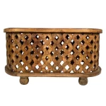 Galaxy Art Handcrafted Oval Coffee Table - Image 3