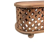 Galaxy Art Handcrafted Oval Coffee Table - Image 5