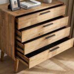 Galaxy Art Aarna 4-Drawer Wooden Dressing Table - Image 4