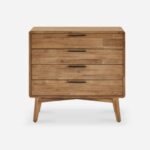 Galaxy Art Aarna 4-Drawer Wooden Dressing Table - Image 3