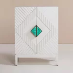 Galaxy Art Handcarved Regalia White Cabinet