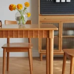 Galaxy Art Arvin Cherry Wood Dining Table - Image 5