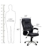 Galaxy Art Edile Executive Chair with Enhanced Lumbar Support - Image 6